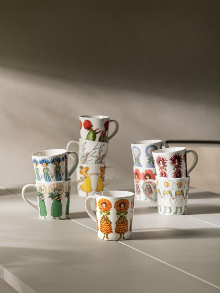 Mug with handle Dandilions 40 cl