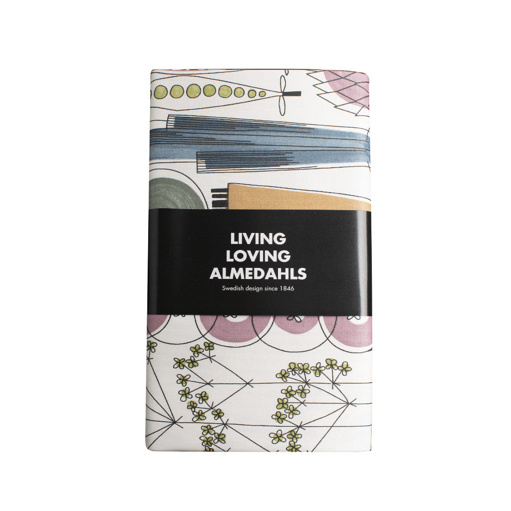 Picknick, oil cloth,145x220cm, table cloth blue pink