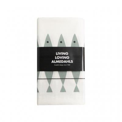 Sill, oil cloth, 145x220cm green grey