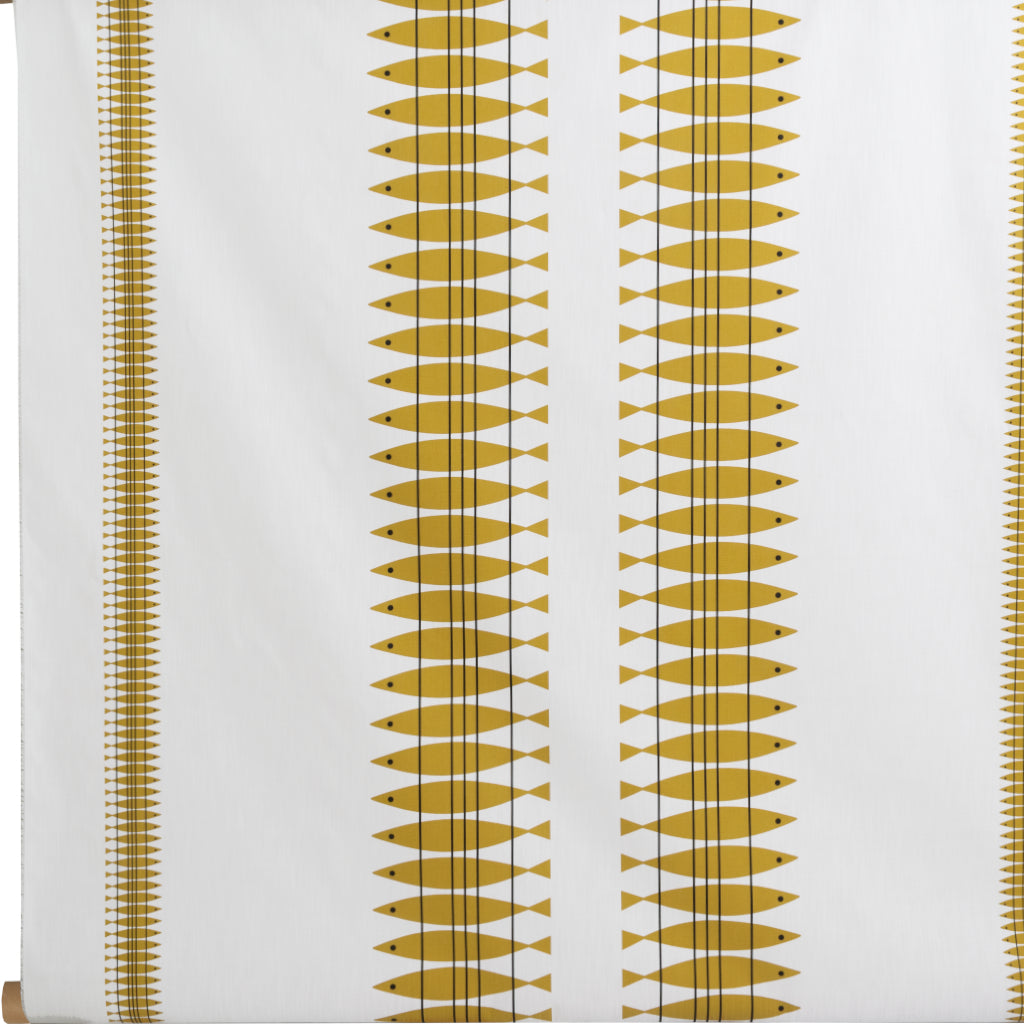 Sill, oil cloth fabric, ochre,  100x145cm