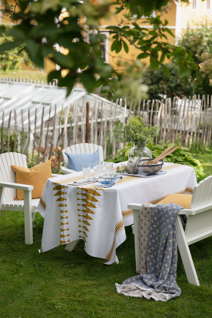 Sill, oil cloth fabric, ochre,  100x145cm