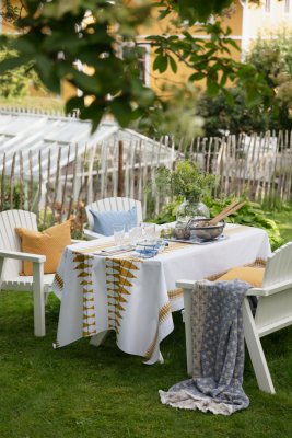 Sill, oil cloth, ochre, 145x220cm