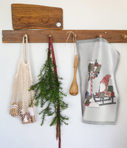 Tea towel 35X50 Christmas MAILBOX