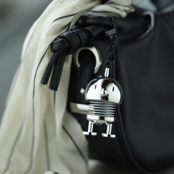 Mini BAG CHARM Chrome