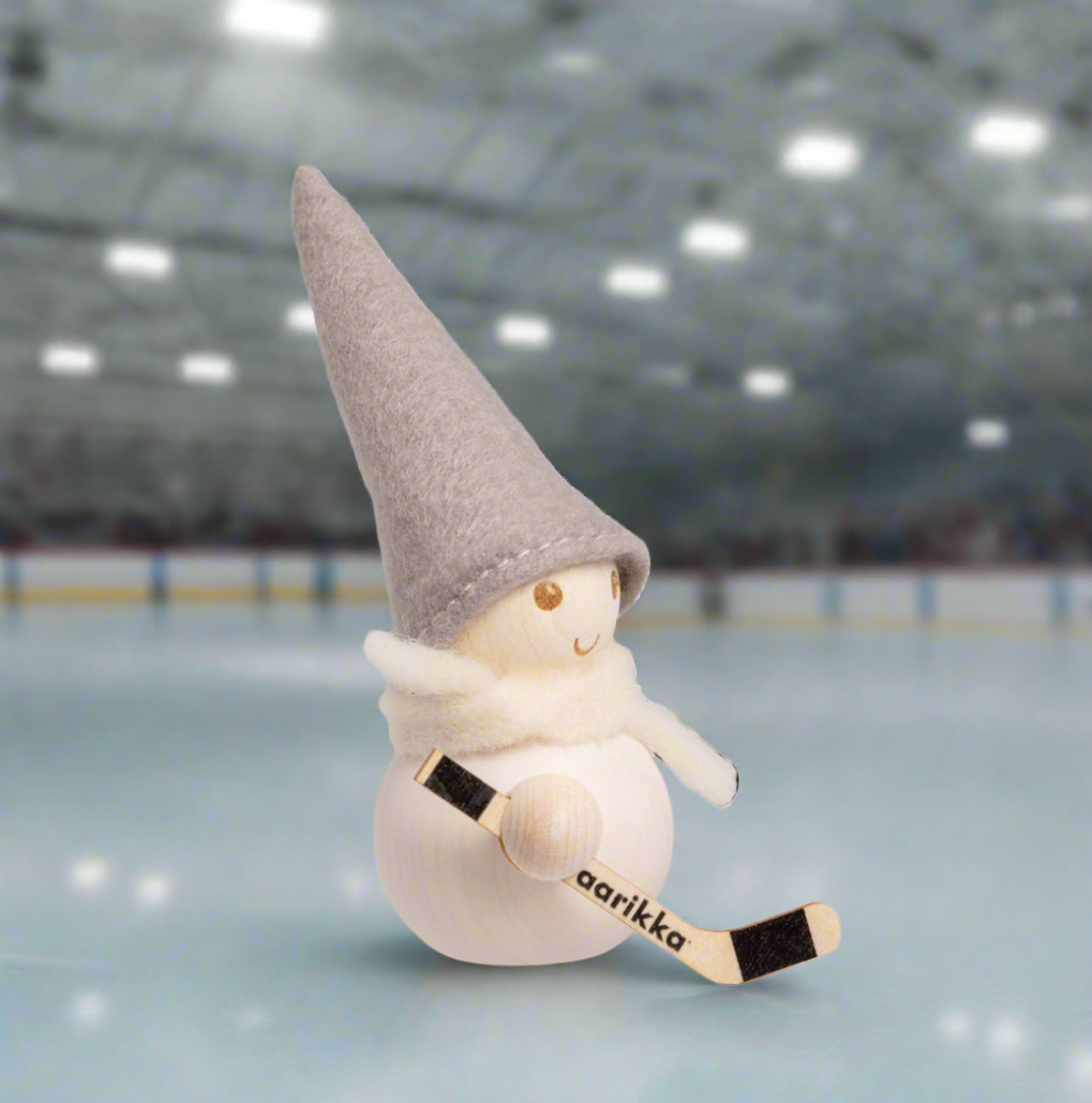 Tonttu Frost Elf 9cm JÄÄKIEKKOILIJA / Hockey Player
