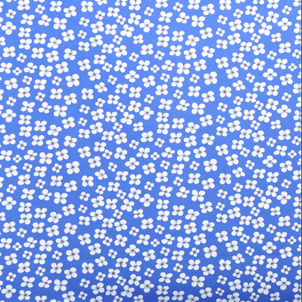 Belle Amie, oil cloth, 145x220cm, table cloth blue