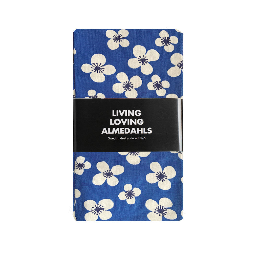 Belle Amie, oil cloth, 145x220cm, table cloth blue