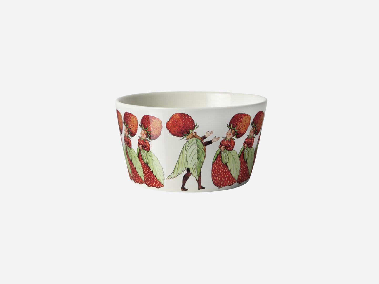 Beskow Bowl 50cl Strawberry family