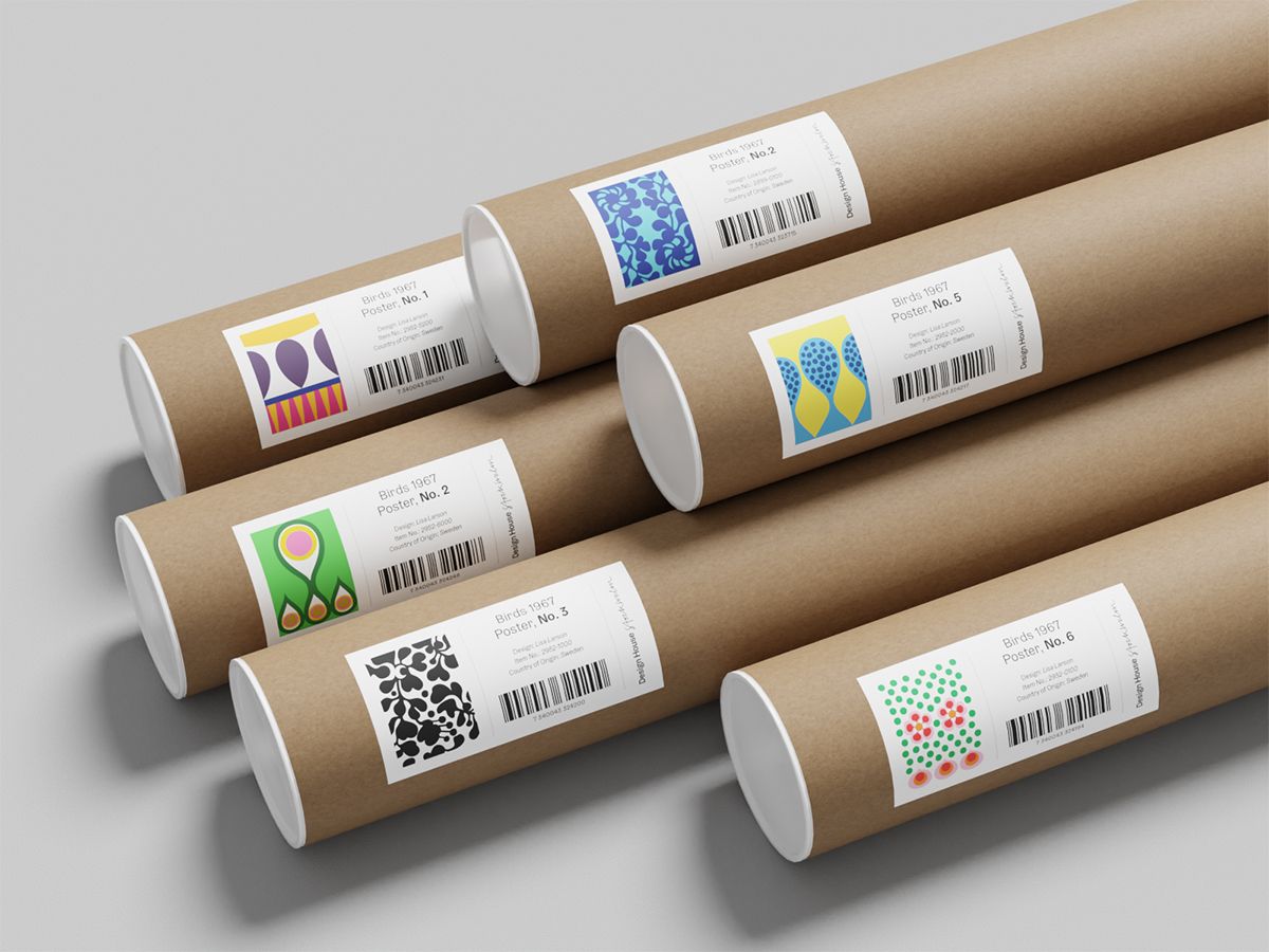 Birds 1967 Posters Lisa Larson No. 1