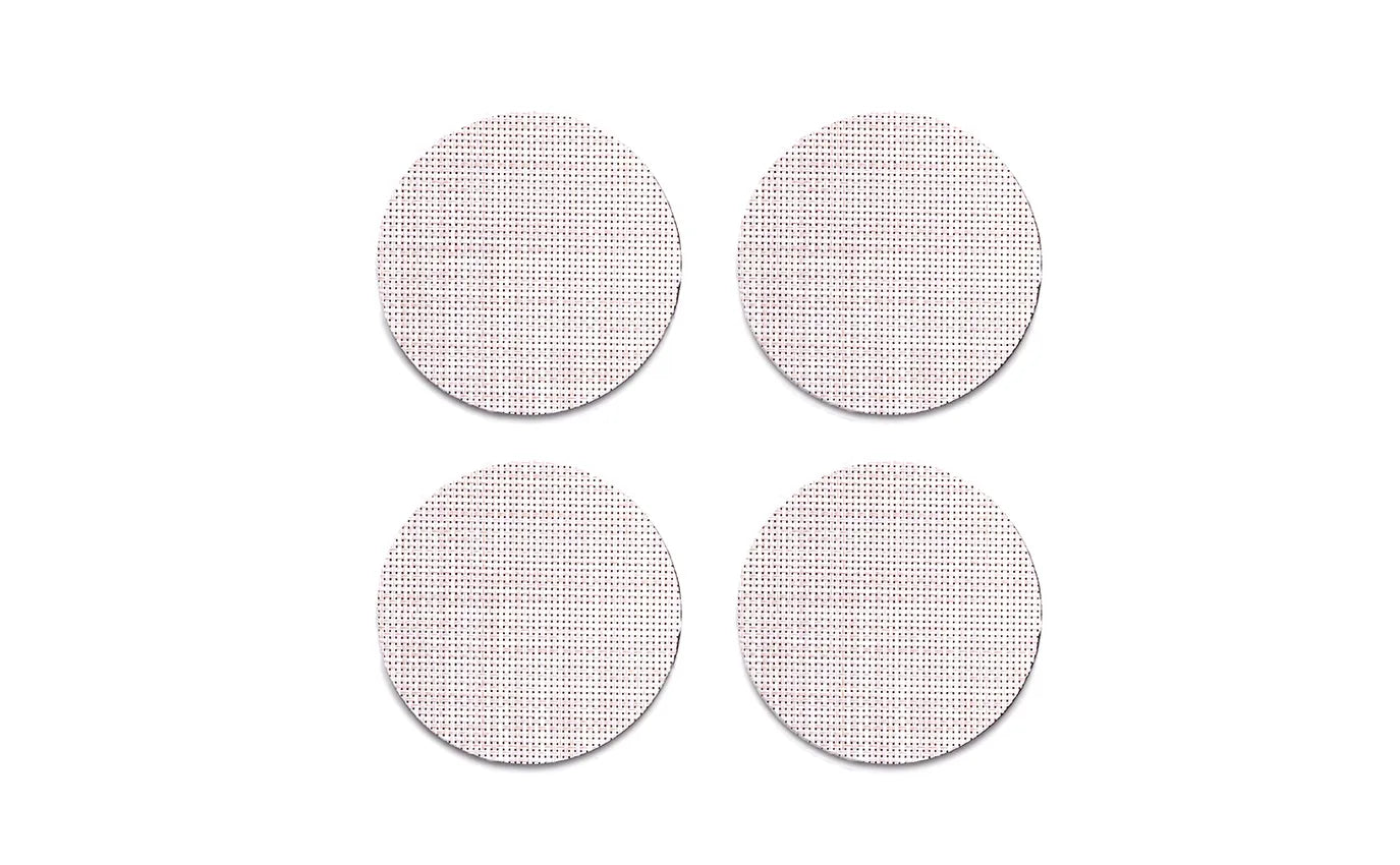 Chilewich Coasters Mini Basketweave (Set of 4) Blush