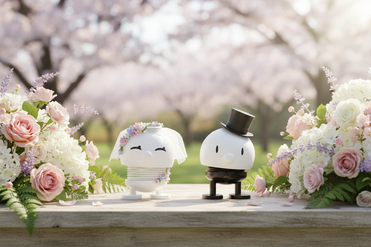 Hoptimist Small Wedding set (bride and groom)