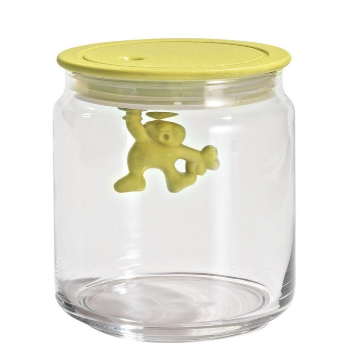 AMDR04 Small 12cm Gianni a little man holding on tight jar