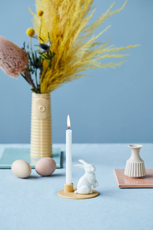 Sweet Stories Hare, Mustard candlestick