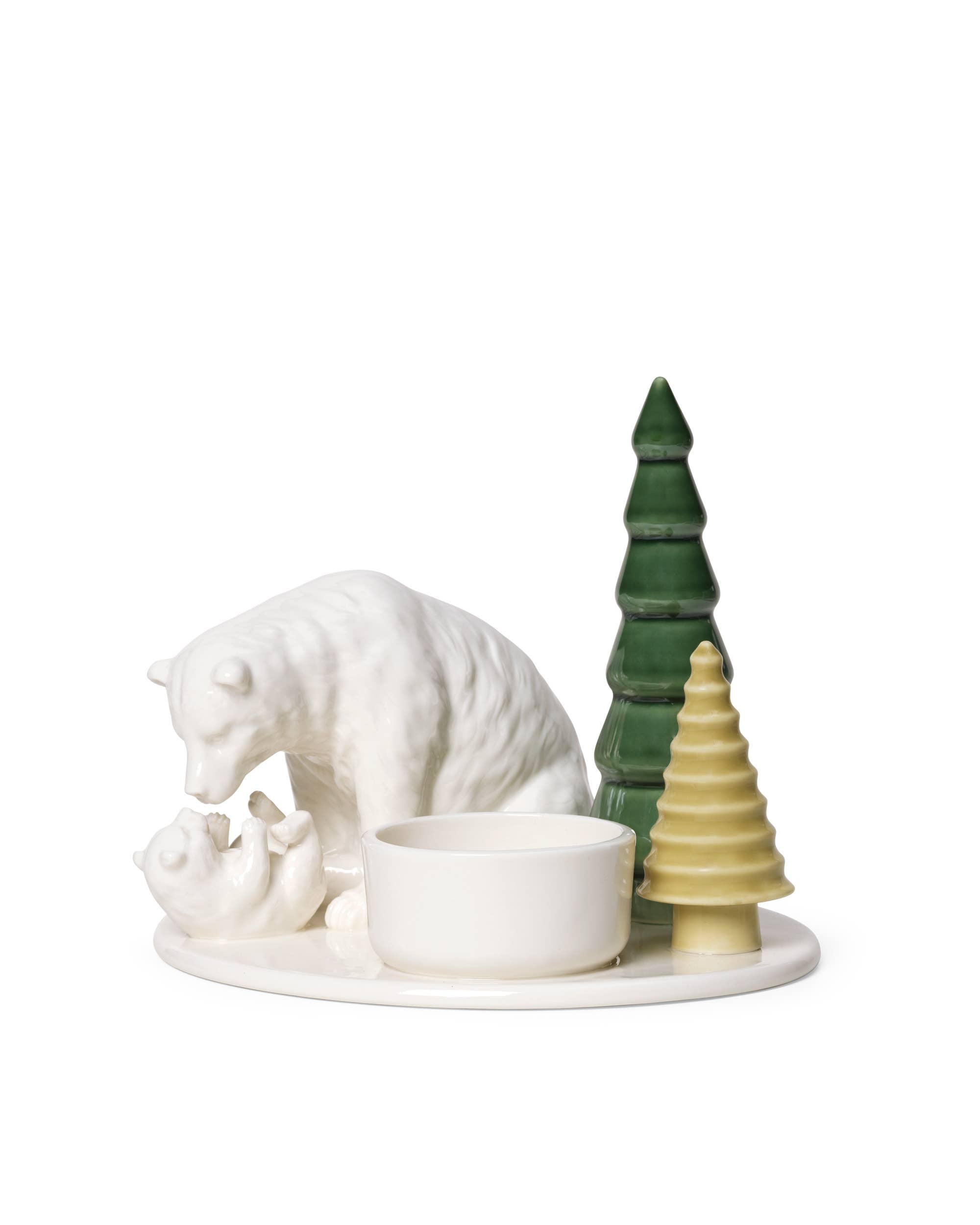 Winter Stories Mother Love candlestick