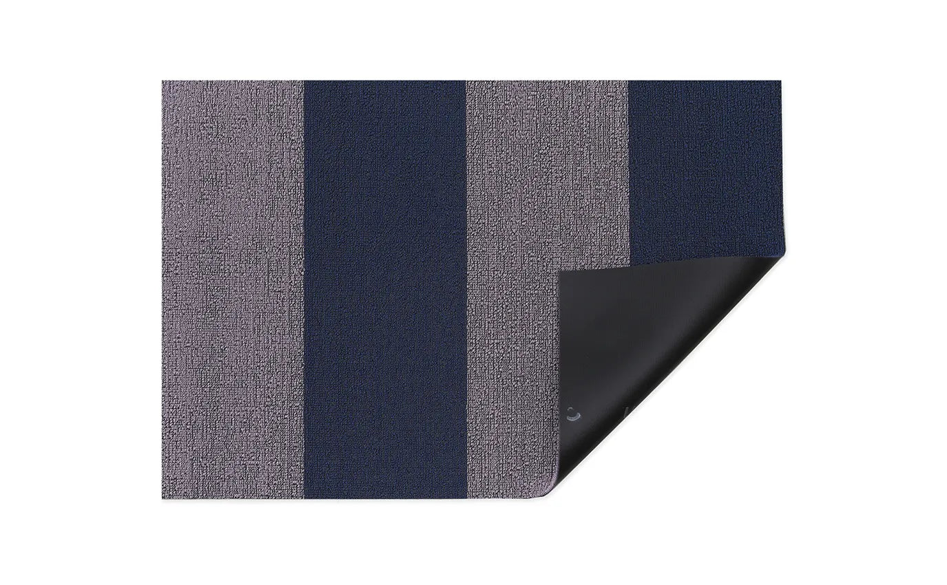 Shag Runner Mat Duo Stripe -Berry 24"x72"