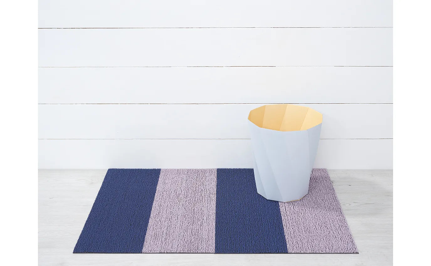 Shag Runner Mat Duo Stripe -Berry 24"x72"