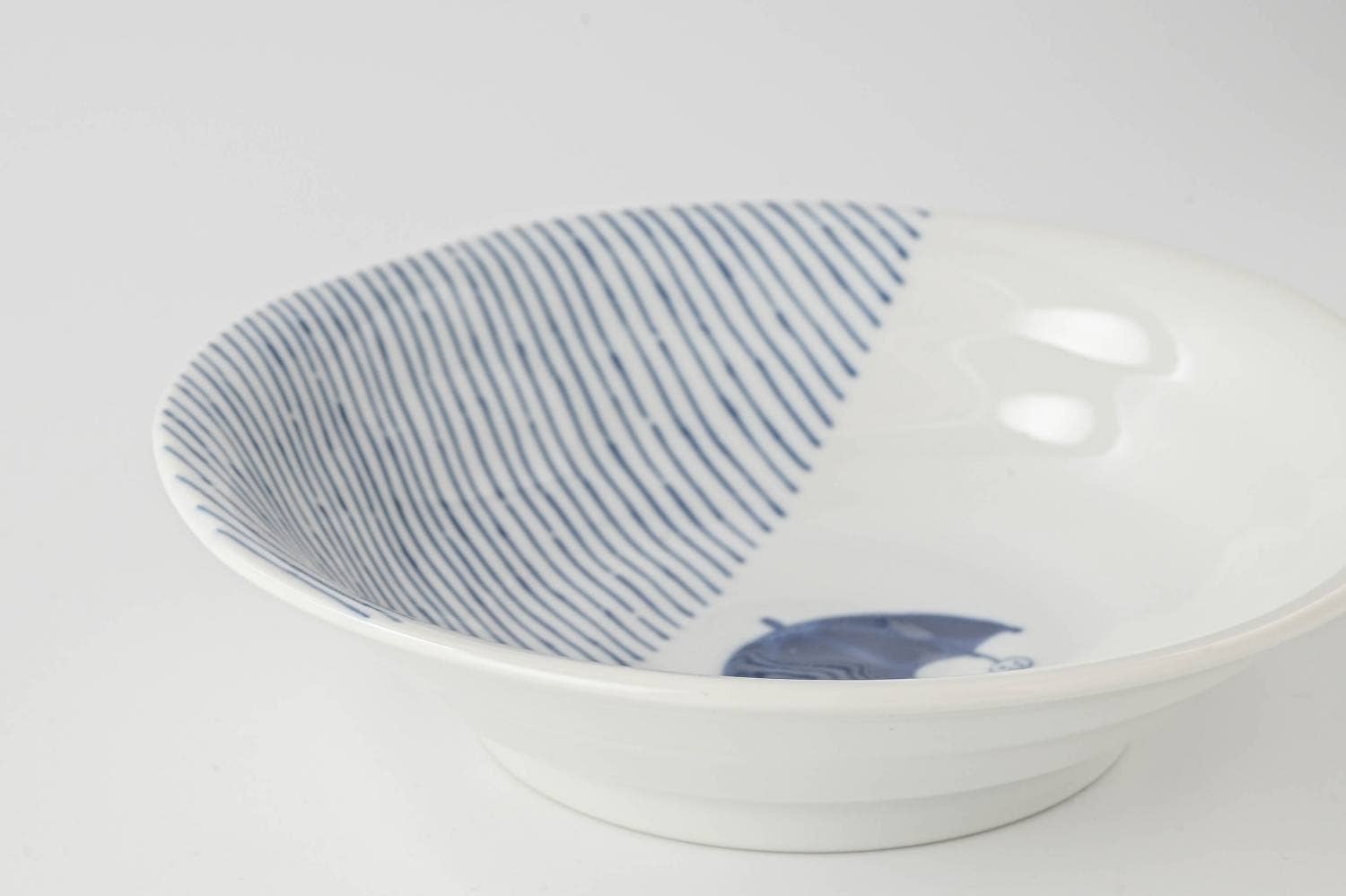 Cat Shichita Someneko 16.5cm Bowl - Tokusa