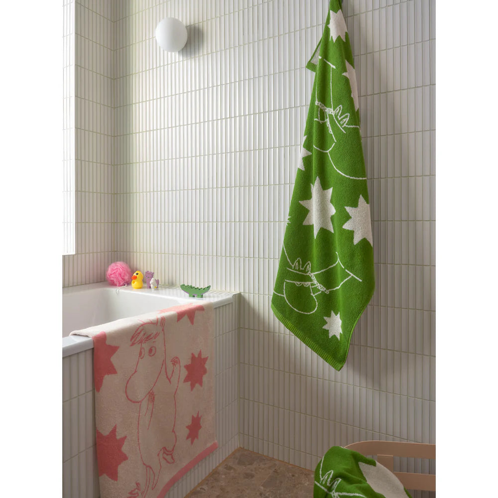 Moomin Bath Towel 70x140 cm, Moomintrollet stjärnor