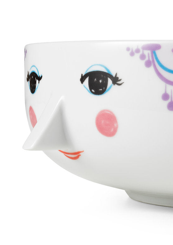 Eva Bowl Dia 24cm / 9.4" purple