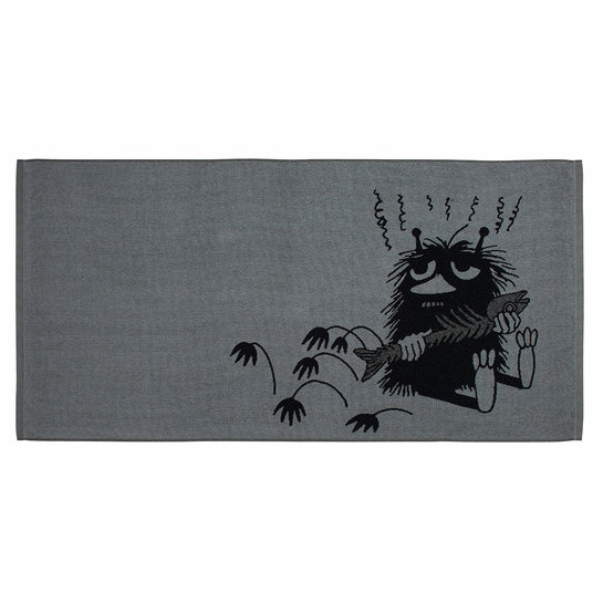 Finlayson Moomin bath towel / beach towel  Stinky Grey
