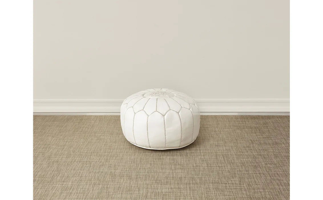 35x48 Woven Floor Mat Basketweave Latte