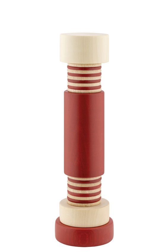 MP0215 1 Salt, pepper and spice grinder Ettore Sottsass RED
