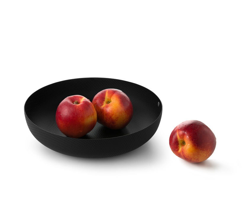 JM17/21 BT ROUND BASKET TEXTURE BLACK