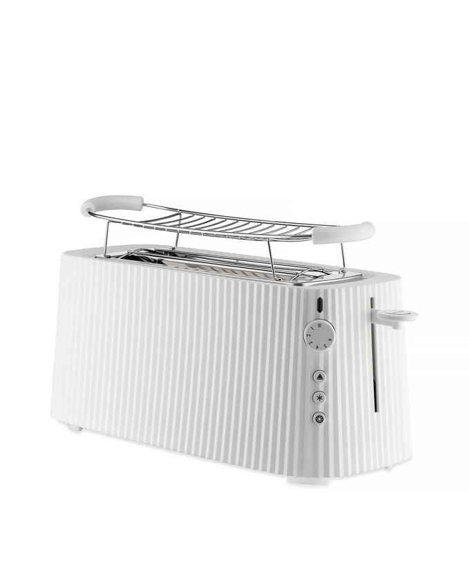 MDL15W/USA Plissé Long double toaster White