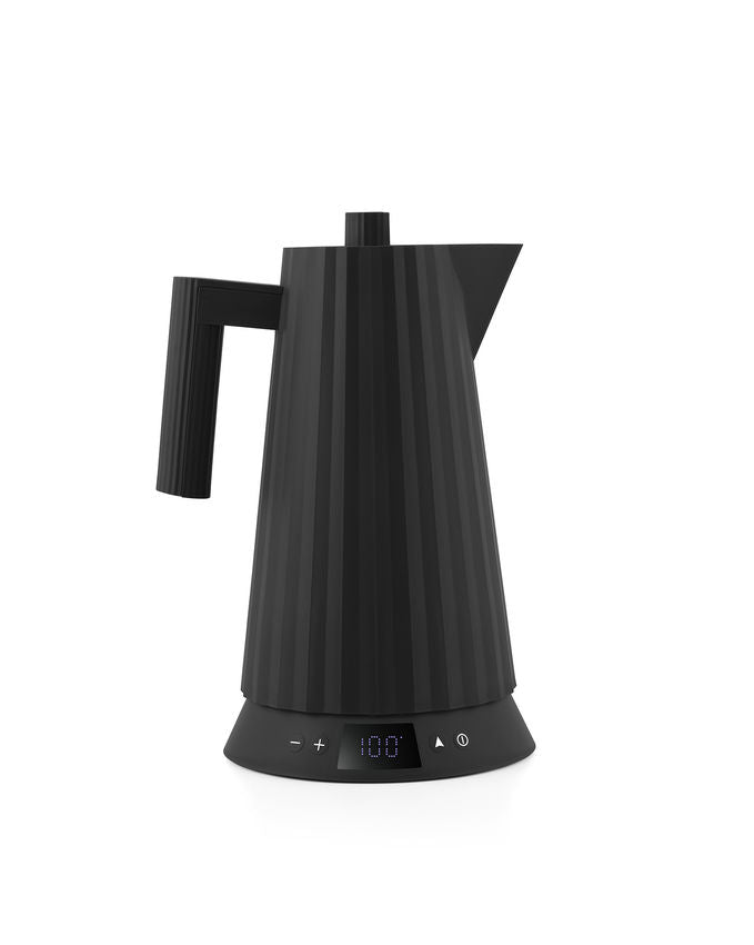 MDL21B/USA Plissé Electric kettle with temperature control Black
