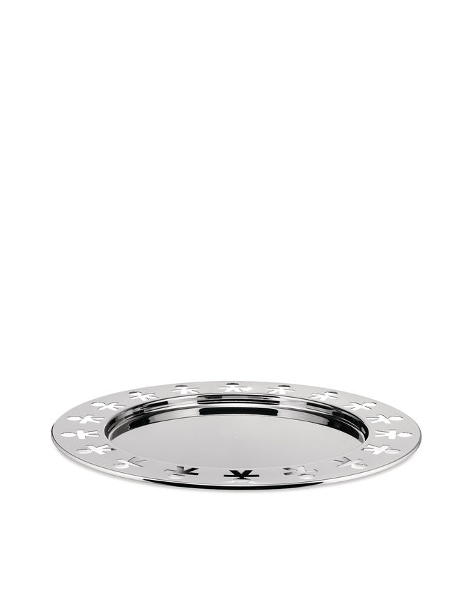AKKGT Girotondo Round tray with open-work edge