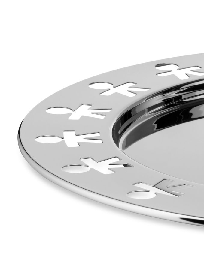 AKKGT Girotondo Round tray with open-work edge