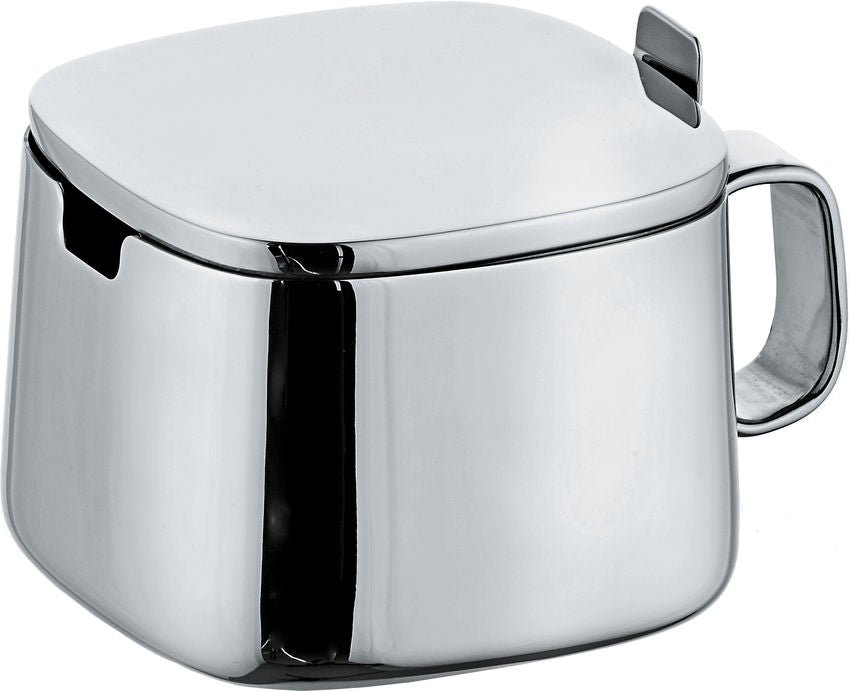 A404 Sugar bowl in stainless steel mirror polished
