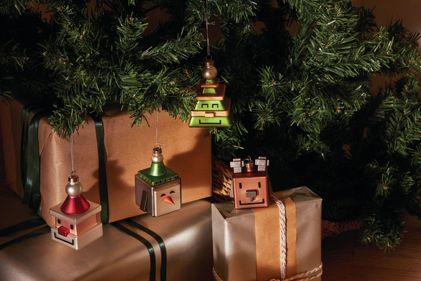 GJ02 14 Cubik Quadrangelo Christmas ornament