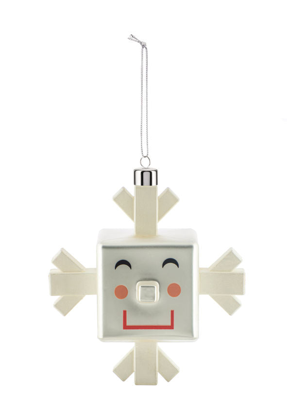 GJ02 9 Snowray Cubik Christmas ornament