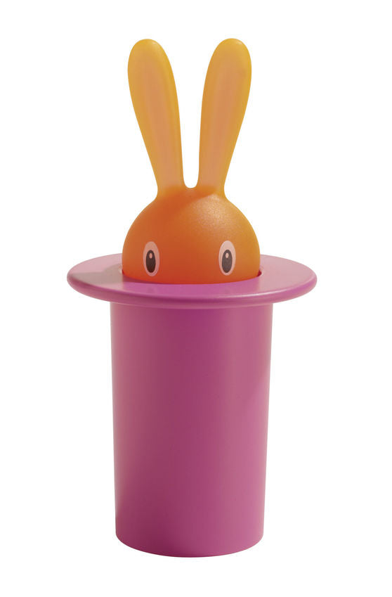 ASG16  P Magic Bunny toothpick holder Pink