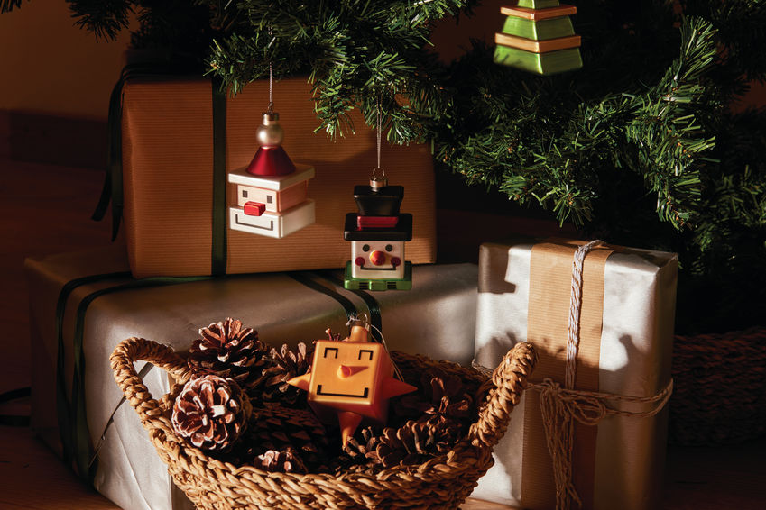GJ02 8 CUBIK MOON / Mooncube CHRISTMAS DECORATION
