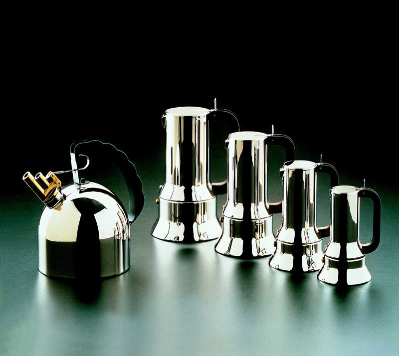 9090/M Espresso coffee maker 10 cup  Richard Sapper Induction