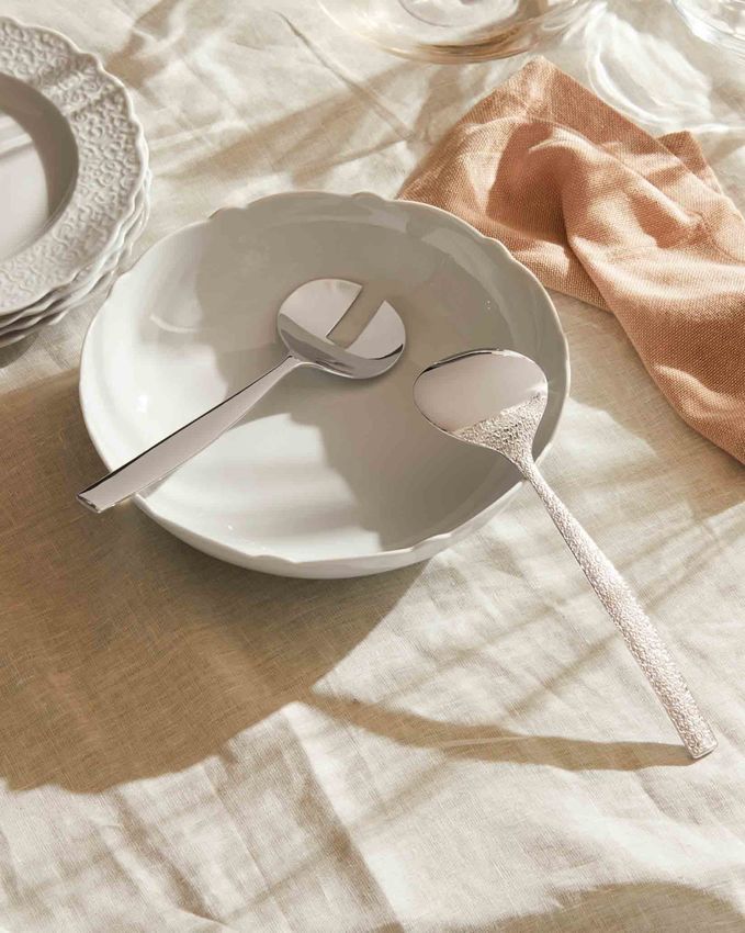 MW01/38 Dressed by Marcel Wanders Salad bowl in white porcelain