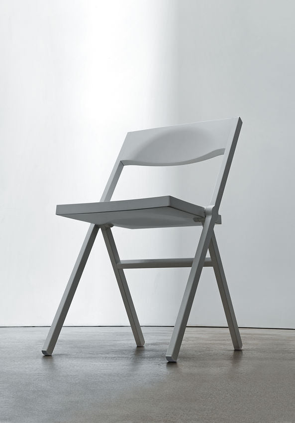 ASPN9001 Piana Folding and stackable chair WHITE