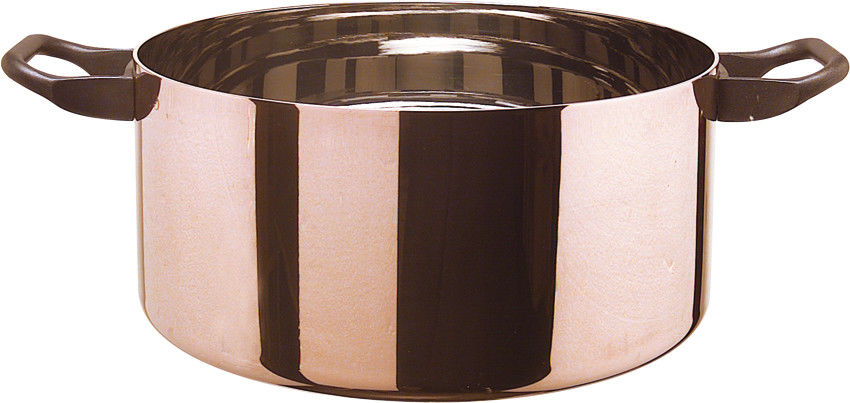 90101/24 La Cintura di Orione Casserole pot 540cl stainless steel and copper.