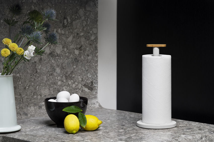 BG05 DG Mattina Kitchen paper roll holder Dark Grey