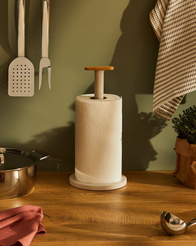 BG05 DG Mattina Kitchen paper roll holder Dark Grey