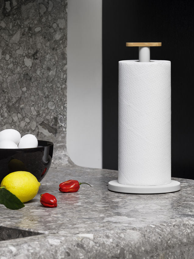 BG05 DG Mattina Kitchen paper roll holder Dark Grey