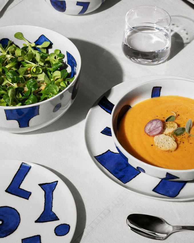 NF08/89 Itsumo - Yunoki ware  Mug with blue pattern