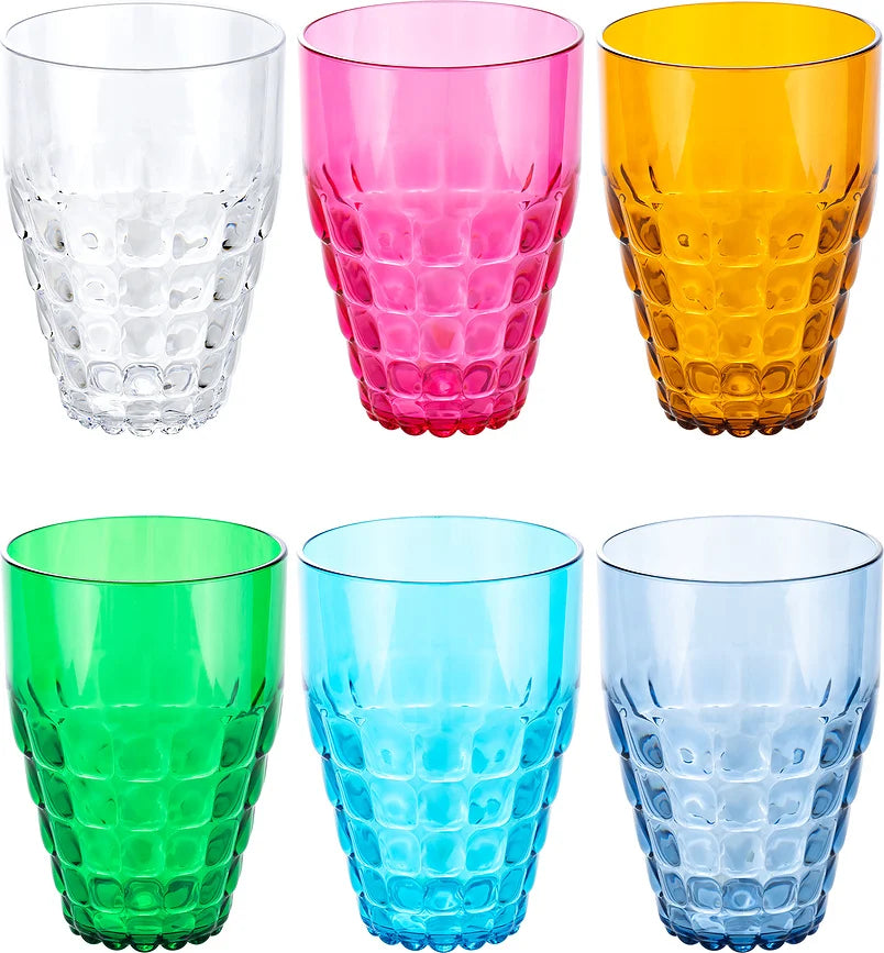 TIFFANY | TUMBLER TALL - ASSORTED - (SET OF 6)