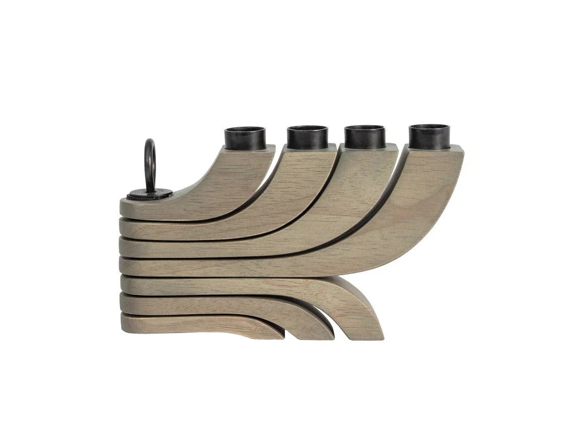 Candle holder Nordic Light 4 Natural