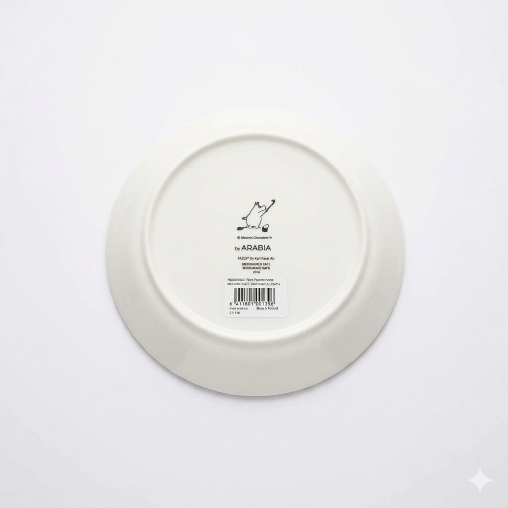 Moomin Plate Moomintroll Daydreaming (2014)