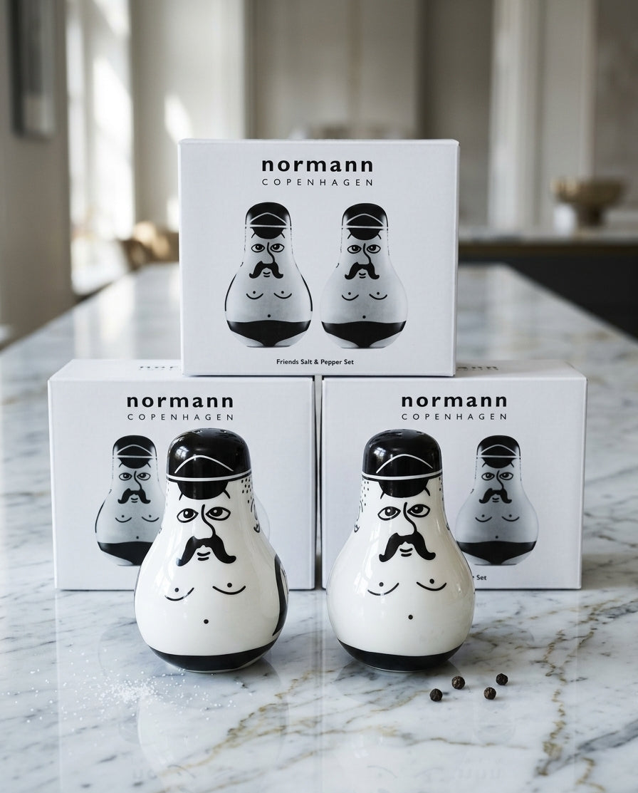 Friends Salt & Pepper Set by Normann Copenhagen
