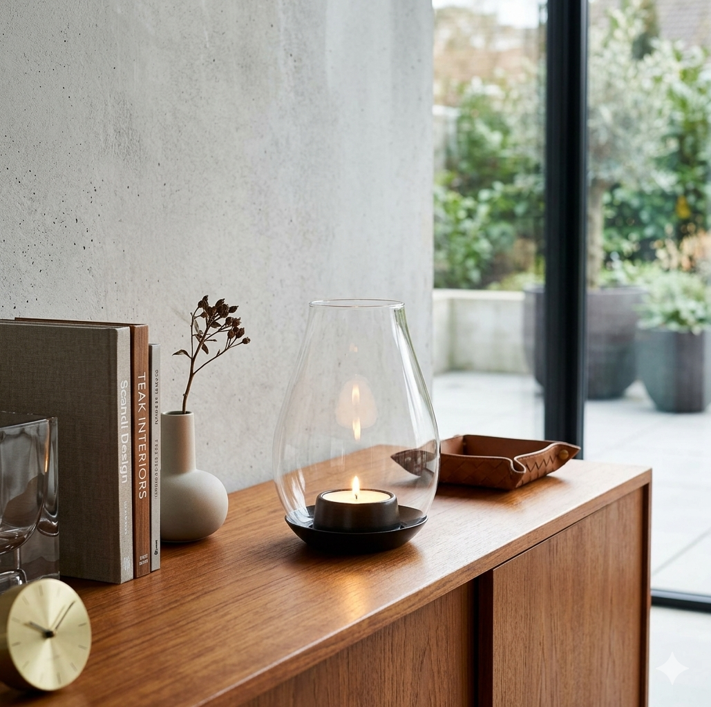 Design with Light Tealight Holder 15 cm *