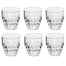 TIFFANY | TUMBLER LOW Set of 6- TRANSPARENT